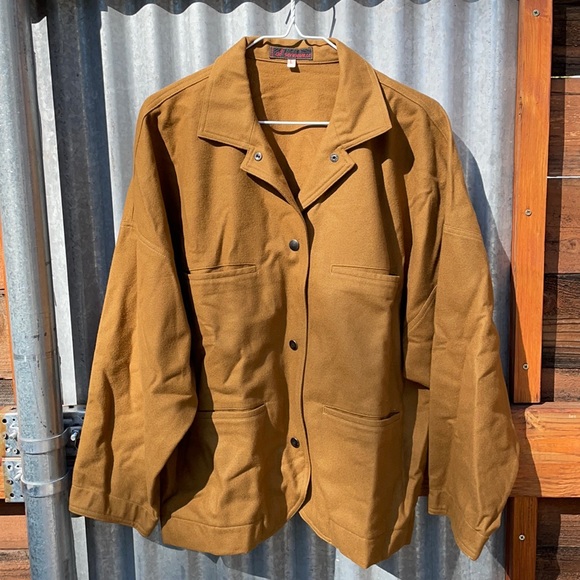 E De Senneville Jackets & Blazers - Vintage 90's E De Senneville Wool Snap Jacket